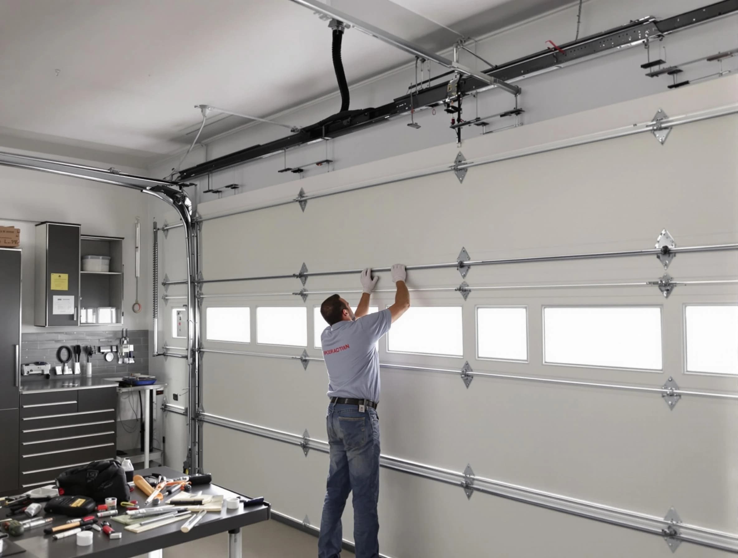 Garage Door Track Repair in Citrus Park